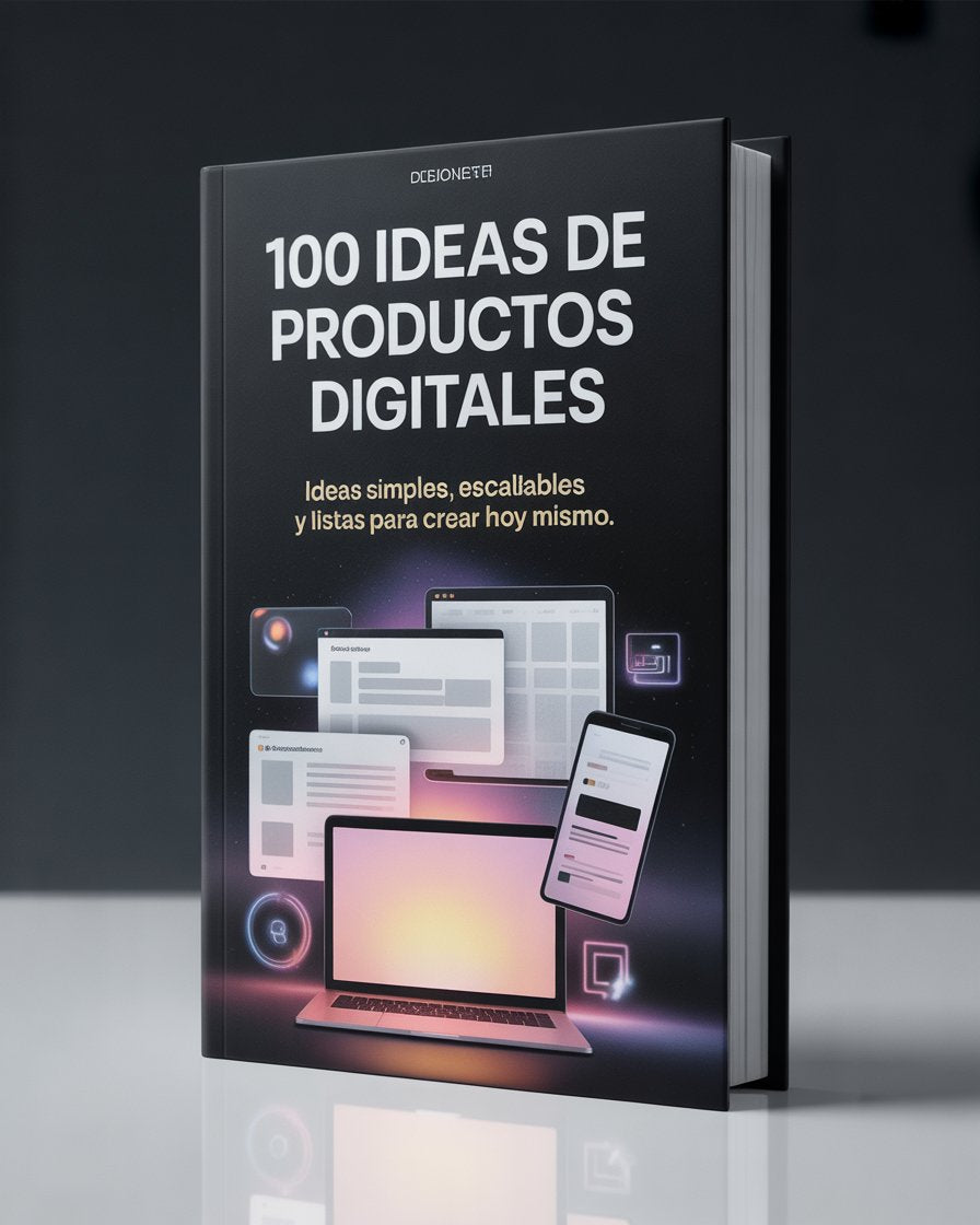 Método Lunes Libre: creá tu primer producto digital en 7 días.